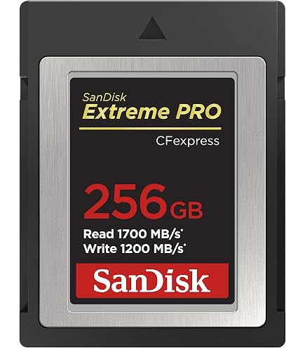 SanDisk 256GB Extreme PRO SDXC UHS-II Memory Card - Up to 300MB/s